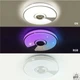 Музыкальная светодиодная люстра SONG R RGB 60W Esllse с динамиком и приложением для смартфона APP Ø380х70мм - изображение 6