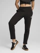 Спортивные штаны на флисе женские Puma Essentials Foundation 68245201 2XL Black (4067983633201) - изображение 1