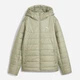 Куртка демисезонная короткая с капюшоном женская Puma WarmCELL Outerwear Essentials 68523182 S Lux Army (4069157415088) - изображение 4