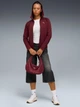 Толстовка на молнии с капюшоном женская Puma Evostripe 68814196 XS Ruby Shimmer (4069157440950) - изображение 3