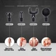 Массажный пистолет Fascial Gun KH-740 черный 6 скоростей 0.58 кг - изображение 3