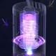 Портативная лампа-ловушка для комаров USB 5Вт из ABS-пластика - изображение 4