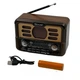Радіоприймач з Bluetooth та сонячною панеллю Golon RX-BT6061S (49557-RX-BT6061S_367) - зображення 4