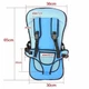 Бескаркасное автокресло Multi-function car cushion 1-4 года полиэстер 60х32 см - изображение 4