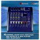Аудио микшер Mixer BT 4200D 4ch аналоговый звукозапись - изображение 2