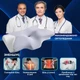 Подушка ортопедическая анатомическая IDEIA ErgoSleep с эффектом памяти для сна на боку, спине и животе 61х34х12 см (4820227288670) - изображение 2