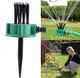 Распылитель для газона 360 multifunctional Water Sprinklers зеленый АБС/ПВХ размер 9 х 9.4 х 9.5 см - изображение 1