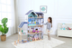 Drewniany domek dla lalek Ecotoys rezydencja XXL Maya 28 elementów (8101) (5903769974887) - obraz 6