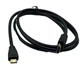 Кабель мультимедийный HDMI -> Mini HDMI 50 cм (0.5м) 1.4v 2К FULL HD 1080P Черный - изображение 1