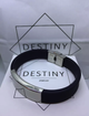 Браслет мужской Destiny Черный (резина+маталл) One Size - изображение 4