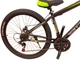Велосипед CrossBike Storm 29" 15" Чорний-Зелений - изображение 2