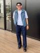 Теплый жилет мужской Uniqlo 117526582 L Синий (1159836998) - изображение 5
