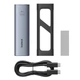 Кишеня для SSD Baseus FlyJoy B00760600811-01, зовнішній корпус для M.2 NVMe до 8TB, алюмінієвий, швидкість до 1 ГБ/с - зображення 6