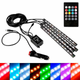 RGB лента-подсветка UKC для салона авто с микрофоном 12х4 LED (5586) - изображение 2