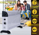 Обогреватель электрический конвектор напольный Domotec MS-5904 2000W с терморегулятором белый (4190) - изображение 4