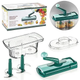 Овочерізка TV One Nicer Dicer Twist багатофункціональна мультирізка подрібнювач для продуктів (5482) - зображення 5