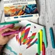Акриловые маркеры-кисти FaiArts 24 цвета — универсальные, для разных поверхностей, водостойкие - изображение 5