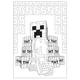 Раскраска Yes, А4, 12 страниц, Minecraft, (742915) - изображение 3
