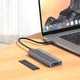 Кишеня (зовнішній корпус) Hoco HB47 Enclosure M.2 SSD (USB3.1.) швидкість до 6 Гбіт/с, алюмінієвий - зображення 7