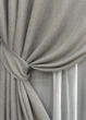 Комплект готових штор VR-Textil Льон Мішковина № 1016ш Світло-сірий 150х270 см 2 шт (30-815) - зображення 5