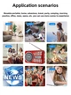 Радіоприймач / Bluetooth-колонка з акумулятором LED-дисплей MP3-плеєр USB / TF / FM / MIC-диктофон green - зображення 5
