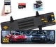 Видеорегистратор-зеркало jansite T96 / 12" / 4K / WiFi / Черный Б/В - изображение 1