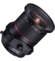 Шифт объектив Samyang MF / 24mm / f/3.5 T/S / Sony E / Черный Б/В - изображение 3