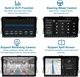 Штатна автомагнітола Hikity HIKA3041A4MI2-3EU для VW Golf Caddy PoLo Seat Skoda / 9" / Сенсорна / 2/64Гб / Android 12 / Apple CarPlay / Android Auto / Bluetooth / WI-FI / GPS / FM / USB b5 - Б/В - зображення 7
