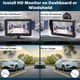 Паркувальна система Vtopek P056 / 4.3" / Full HD / 140° / IP68 / Чорний - зображення 4