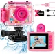 Дитяча екшн-камера GKTZ KD190 / 20МП / Full HD / Рожевий Б/В b2 - зображення 1