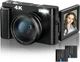 Фотоаппарат Camkory DC101 48Мп / CMOS / 4K 30fps / 16Х зум / Черный Б/В - изображение 1