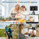 Фотоаппарат Camkory DC101 48Мп / CMOS / 4K 30fps / 16Х зум / Черный Б/В - изображение 3