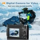 Фотоаппарат Camkory DC101 48Мп / CMOS / 4K 30fps / 16Х зум / Черный Б/В - изображение 5
