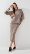 Костюм однотонный женский Park karon 10270 One Size Бежевый shop (2000999168116) - изображение 1