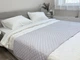 Покрывало-саше Ecotton Light Grey 70x230 см Стеганое Полисатин (25185_000) - изображение 1