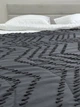 Покрывало Ecotton Jacuard Grey Двуспальное 200x220 см Стеганое Полисатин (25216_000) - изображение 4