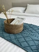 Покрывало-саше Ecotton Jacuard Green 70x230 см Стеганое Полисатин (25220_000) - изображение 2