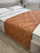 Покривало-саше Ecotton Jacuard Orange 70x230 см Стьобане Полісатин (25218_000) - зображення 4
