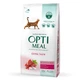 Сухой корм для котов OptiMeal Extra Taste с высоким содержанием телятины 1.5 кг B1800501 - изображение 1