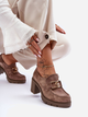 Loafersy damskie Lemar Harmell 38 Ciemnobeżowe - obraz 2