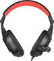 Słuchawki Rebel GH-10 Black/Red (5901890072595) - obraz 3