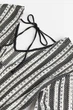 Платье H&M XS черно белый 4071169934 - изображение 2