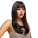 Парик Long Ombre Brown, натуральные синтетические волосы - изображение 5