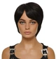 Парик черный короткий Natural Black, термоволокно XOUJE - изображение 2