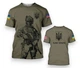 Мужская футболка Слава Украине (U-Hero) / 3XL - изображение 5