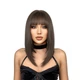 Парик Medium Brown, натуральные синтетические волосы - изображение 3