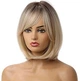 Парик каре blond, натуральные синтетические волосы - изображение 1