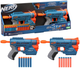 Zestaw Hasbro Nerf Elite 2.0 Volt SD-1 Pistolet 2 szt + 12 Strzałek F5852 (5010994172152) - obraz 2