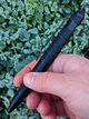 Тачтическая ручка со стеклобоем и клипсой для самозащиты Laix B2 Tactical Pen,черный рифленный алюминиевый корпус - изображение 3