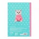 Зошит А5 Kite Studio Pets "Кошенятко" 40 аркушів клітинка картонна обкладинка бірюзовий (SP24-091) - зображення 4